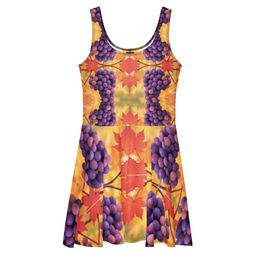 bbluna60 Grapes Skater Dress