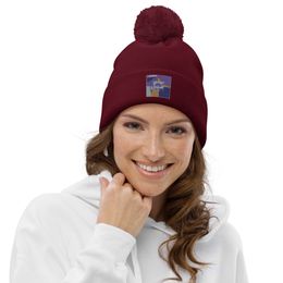 Glen Satelite Pom-Pom Beanie 