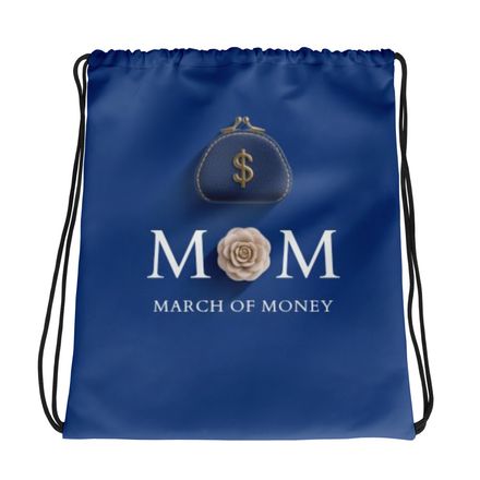 MOM Drawstring Bag