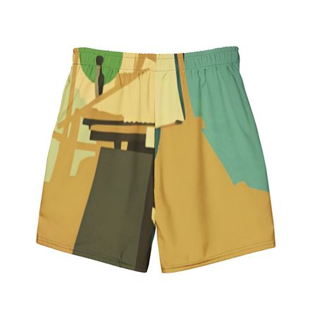 Glen Poverty Chic Recycled Swim Trunks