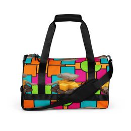 bbluna60 Robot Gym Bag