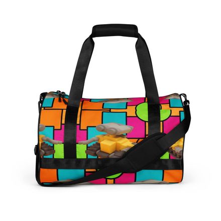 bbluna60 Robot Gym Bag