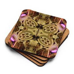 Jerry2 Cork-Back Coaster