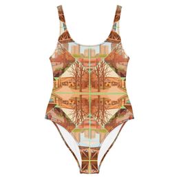 2Pambujan Friends One-Piece Swimsuit