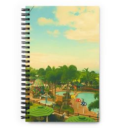 Lyn2x Amenities Spiral Notebook