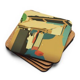 Glen Cork-Back Coaster