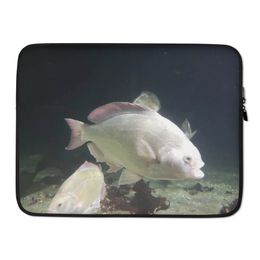ZAG White Fish Laptop Sleeve