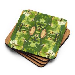 VoD Cork-Back Coaster