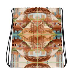 2Pambujan Friends Drawstring Bag