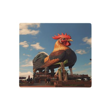 Lyn2x Rooster Gaming Mouse Pad