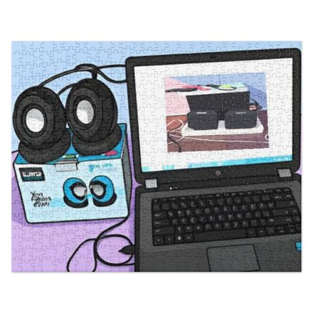 Juvy Laptop Jigsaw Puzzle