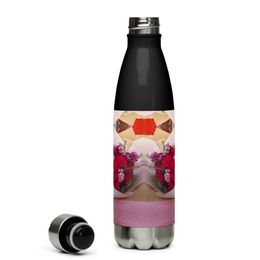Linda's Roses Stainless Steel Water Bottle