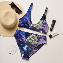ZAG Bouquet Recycled High-Waisted Bikini