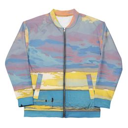 Boy2x Ocean Unisex Bomber Jacket