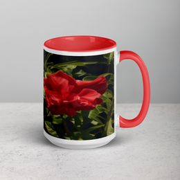 Nathy Ceramic Mug with Color Inside