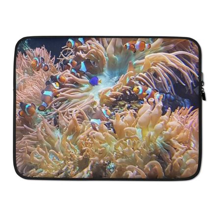 ZAG Orange Corals Laptop Sleeve