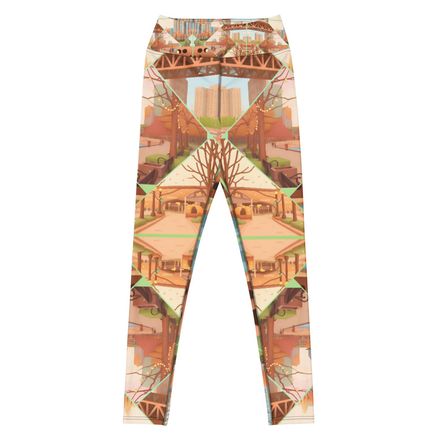 2Pambujan Friends Yoga Leggings