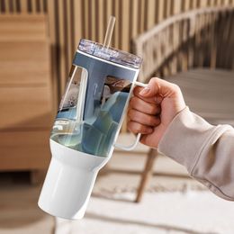 Connie's Car Travel Mug with a Handle