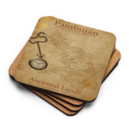 Pambujan2 Cork-Back Coaster