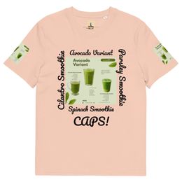 bbluna60 Avocado Variant Unisex Organic Cotton T-Shirt 