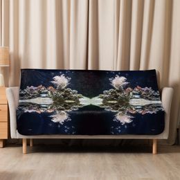 ZAG Tree Sublimated Sherpa Blanket
