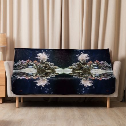 ZAG Tree Sublimated Sherpa Blanket