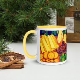 Bomitivo's Cousins Ceramic Mug with Color Inside