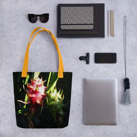 Nathy Dragonfruit Tote Bag