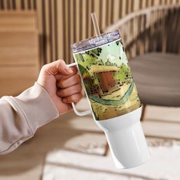 LB Home Travel Mug with a Handle