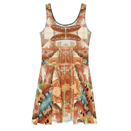 2Pambujan Friends Skater Dress