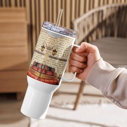 Nida1 Travel Mug with a Handle