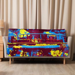 bbluna60 4Colors Sublimated Sherpa Blanket
