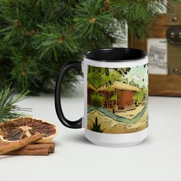 LB Home Ceramic Mug with Color Inside