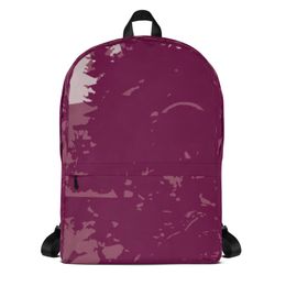 Bbluna60 Burgundy Backpack