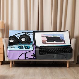 Juvy Laptop Sublimated Sherpa Blanket