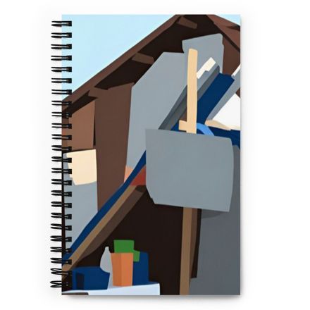Julio Poverty Chic Spiral Notebook