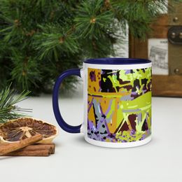Bbluna60 Lantern Ceramic Mug with Color Inside