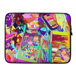 Bluna60 Abstract Desk Laptop Sleeve