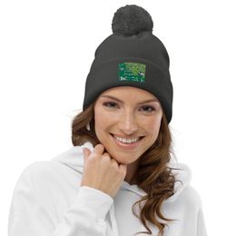 Bbluna60 Formula Pom-Pom Beanie 