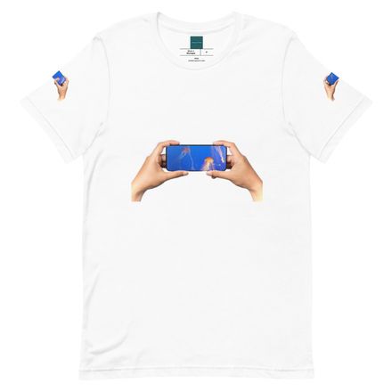 ZAG Orange Jellyfish Unisex Staple T-Shirt