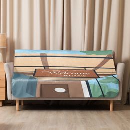Lyn2x Ruins Sublimated Sherpa Blanket