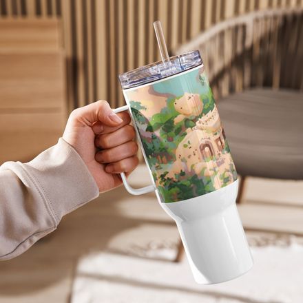 St. John the Baptist Travel Mug with a Handle