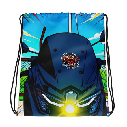 Juvy Motorbike Drawstring Bag