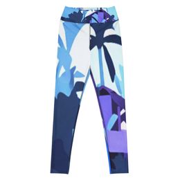 Julio Purple Yoga Leggings