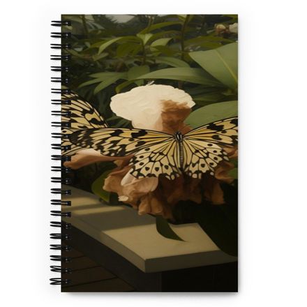 Lyn2x Butterfly Spiral Book