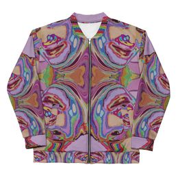 Bluna60 Portrait Bomber Jacket