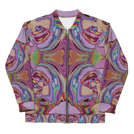 Bluna60 Portrait Bomber Jacket