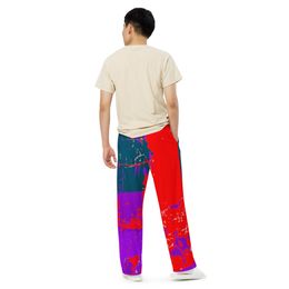 Bbluna60 3Colors Unisex Wide-Leg Pants
