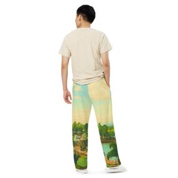 Lyn2x Amenities Unisex Wide-Leg Pants