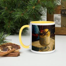 Lyn2x Halo-Halo Ceramic Mug with Color Inside
